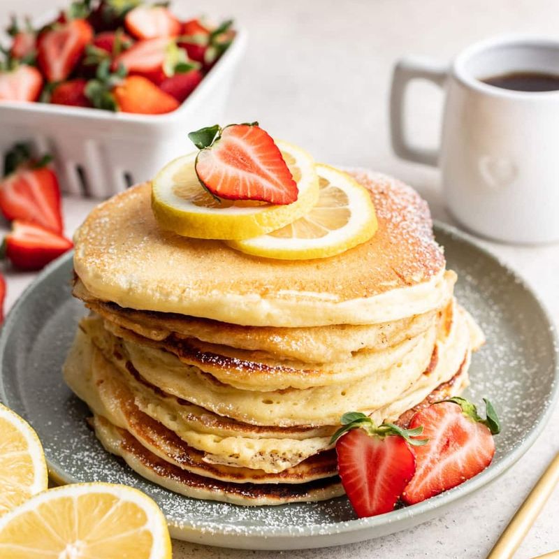 Lemon Ricotta Pancakes