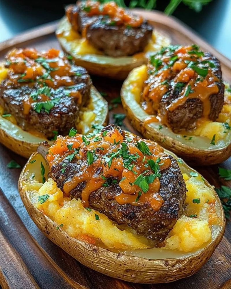 Loaded Baked Potatoes