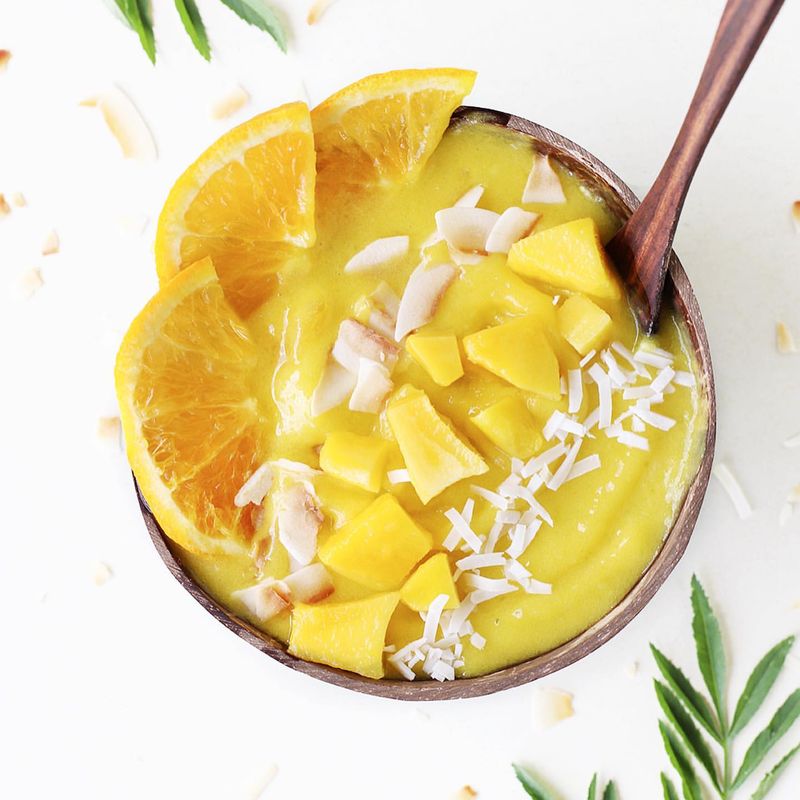 Mango Coconut Smoothie Bowl