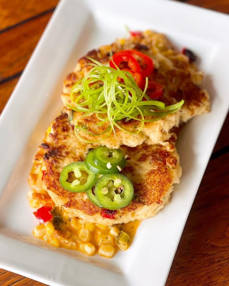 Maryland: Bacon Crab Cakes