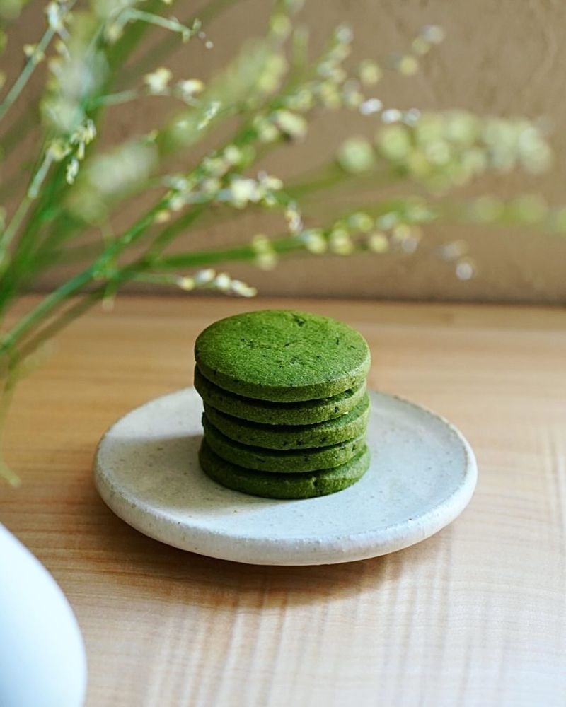 Matcha Green Tea Cookies