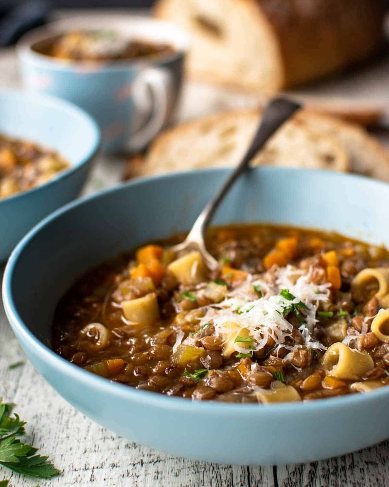 Mediterranean Lentil Soup