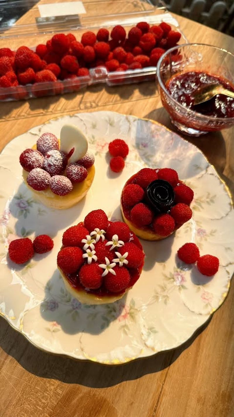 Mini Berry Cheesecakes
