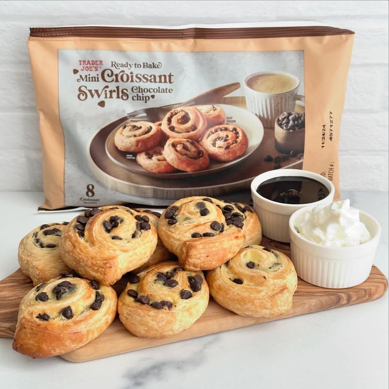 Mini Chocolate Croissants