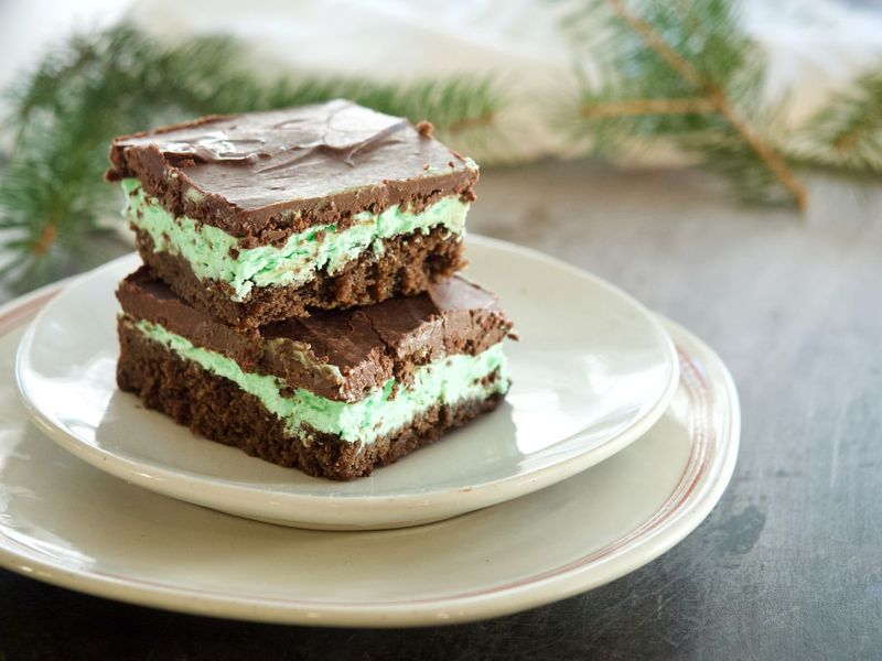 Mint Chocolate Brownies