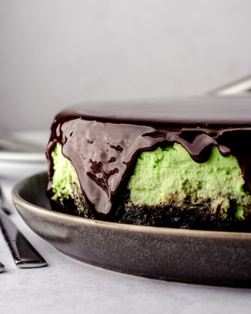 Mint Chocolate Cheesecake