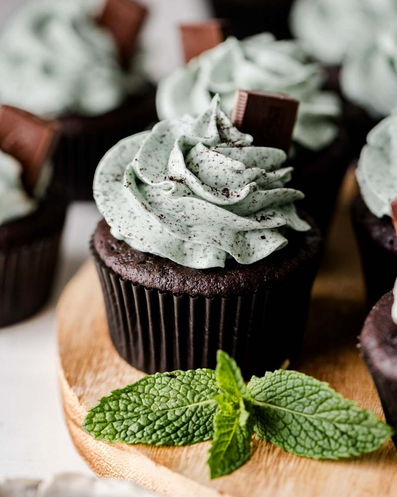 Mint Chocolate Cupcakes