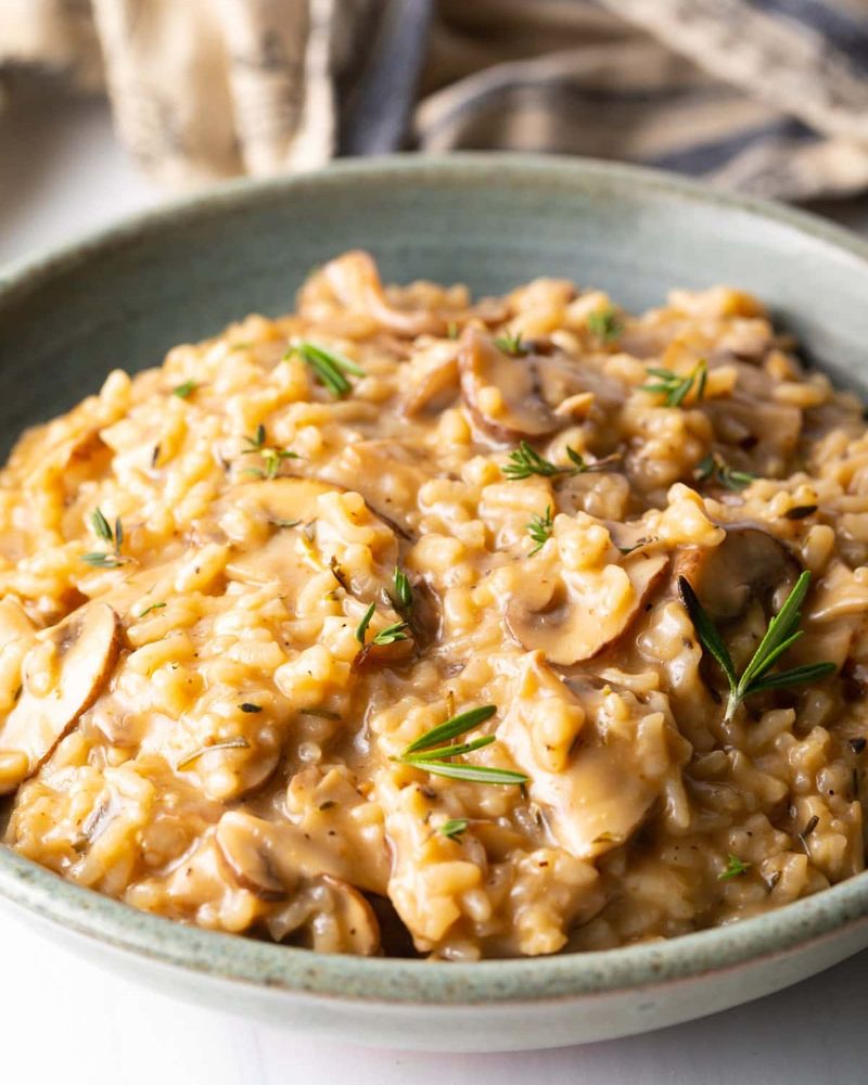 Mushroom Risotto