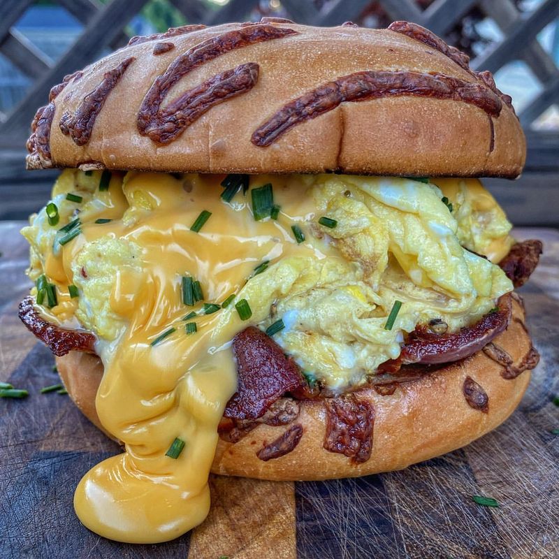 New York: Bacon Egg and Cheese Bagel