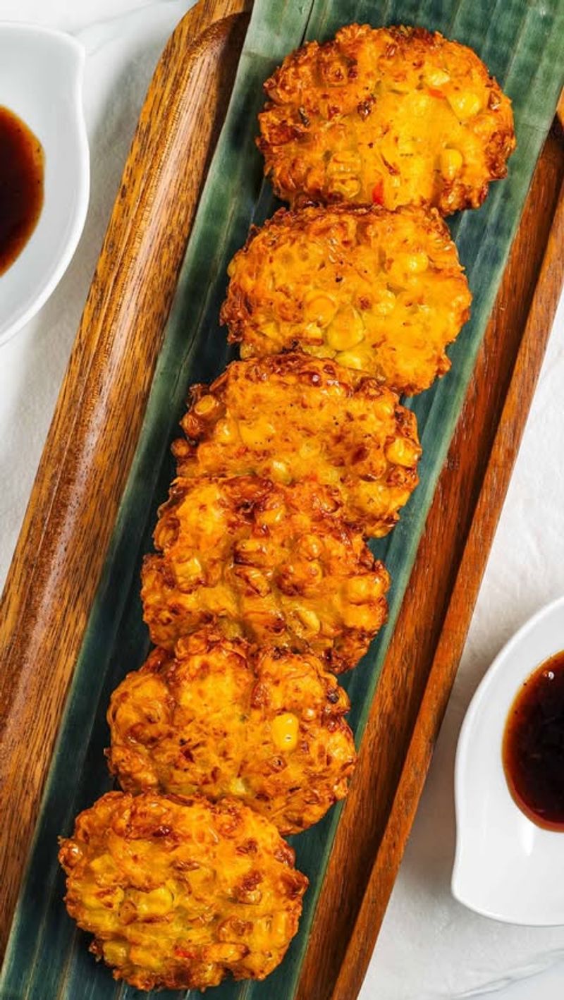Spicy Corn Fritters