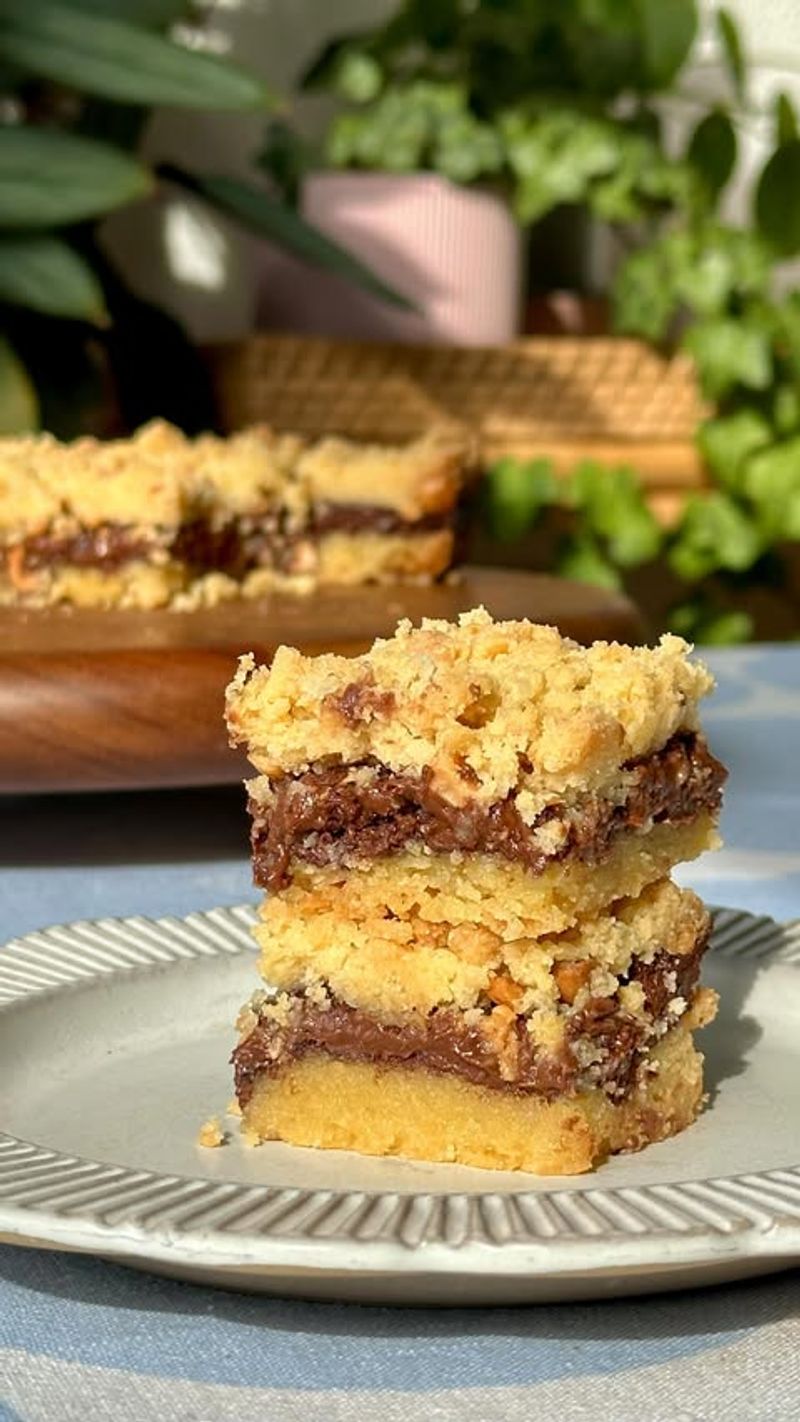 Nutella Hazelnut Bars
