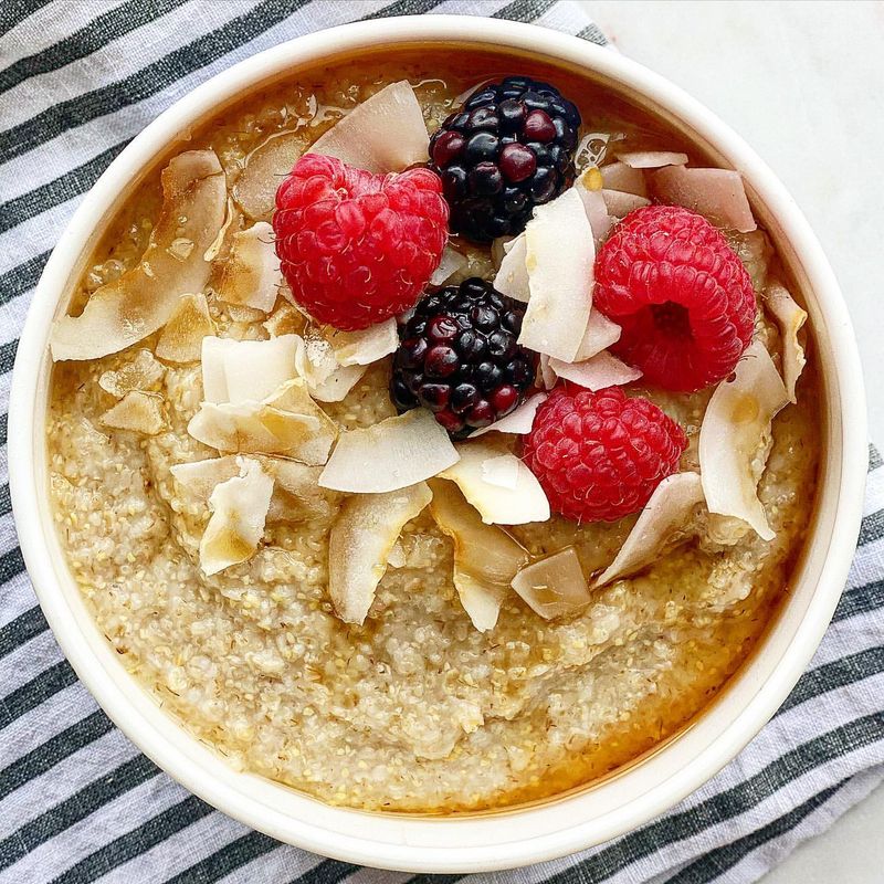 Oatmeal with Almond Milk