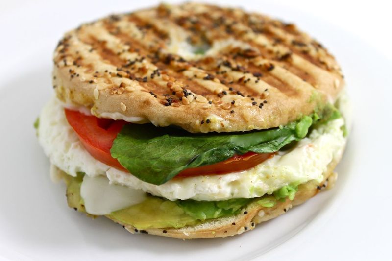 Panera Bread Avocado, Egg White & Spinach Sandwich