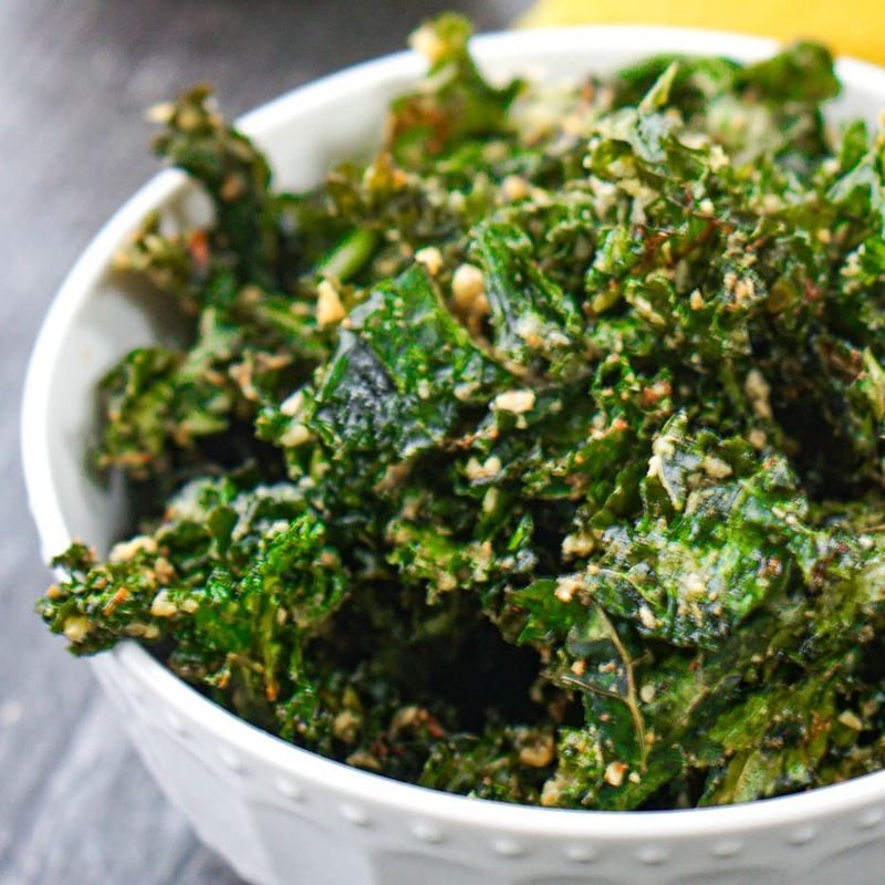 Parmesan Kale Chips
