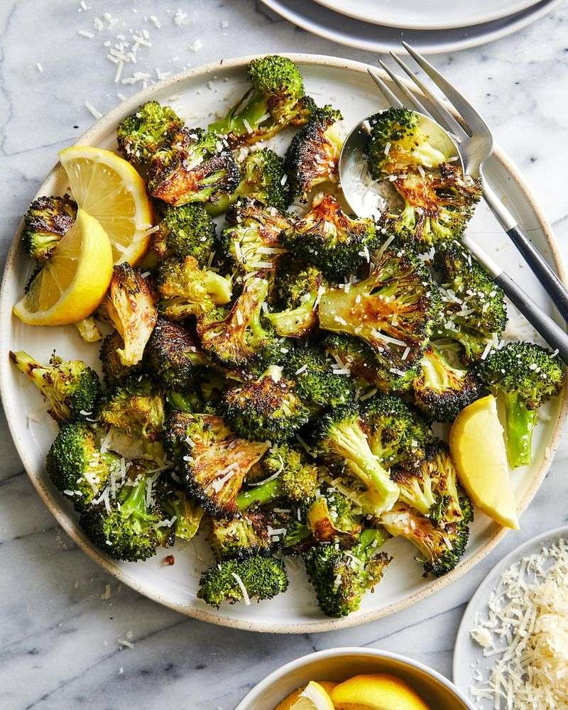 Parmesan Roasted Broccoli