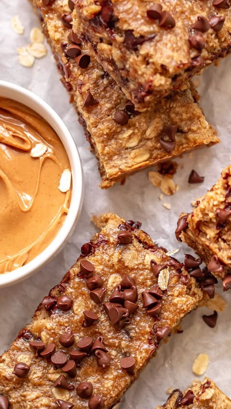Peanut Butter Banana Bars