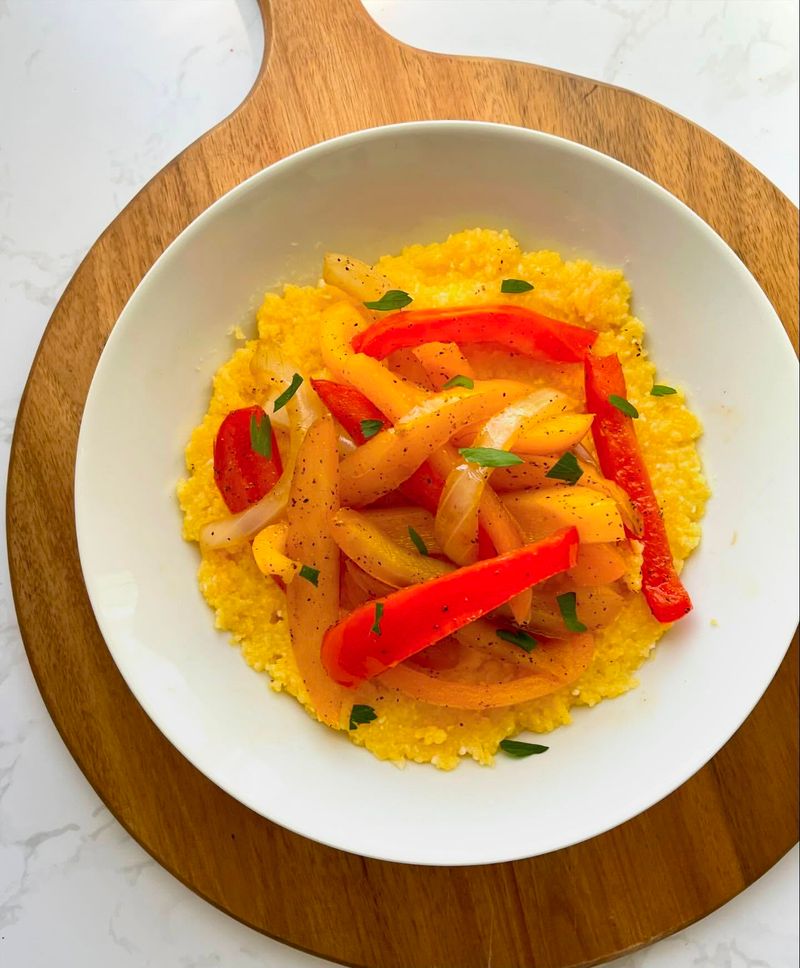 Polenta with Grilled Vegetables