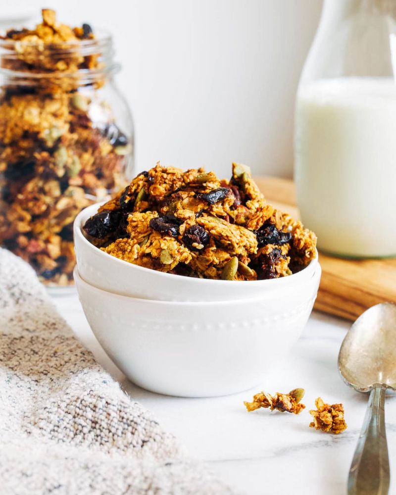 Pumpkin Spice Granola Bowl