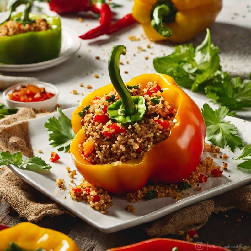Quinoa Stuffed Bell Peppers