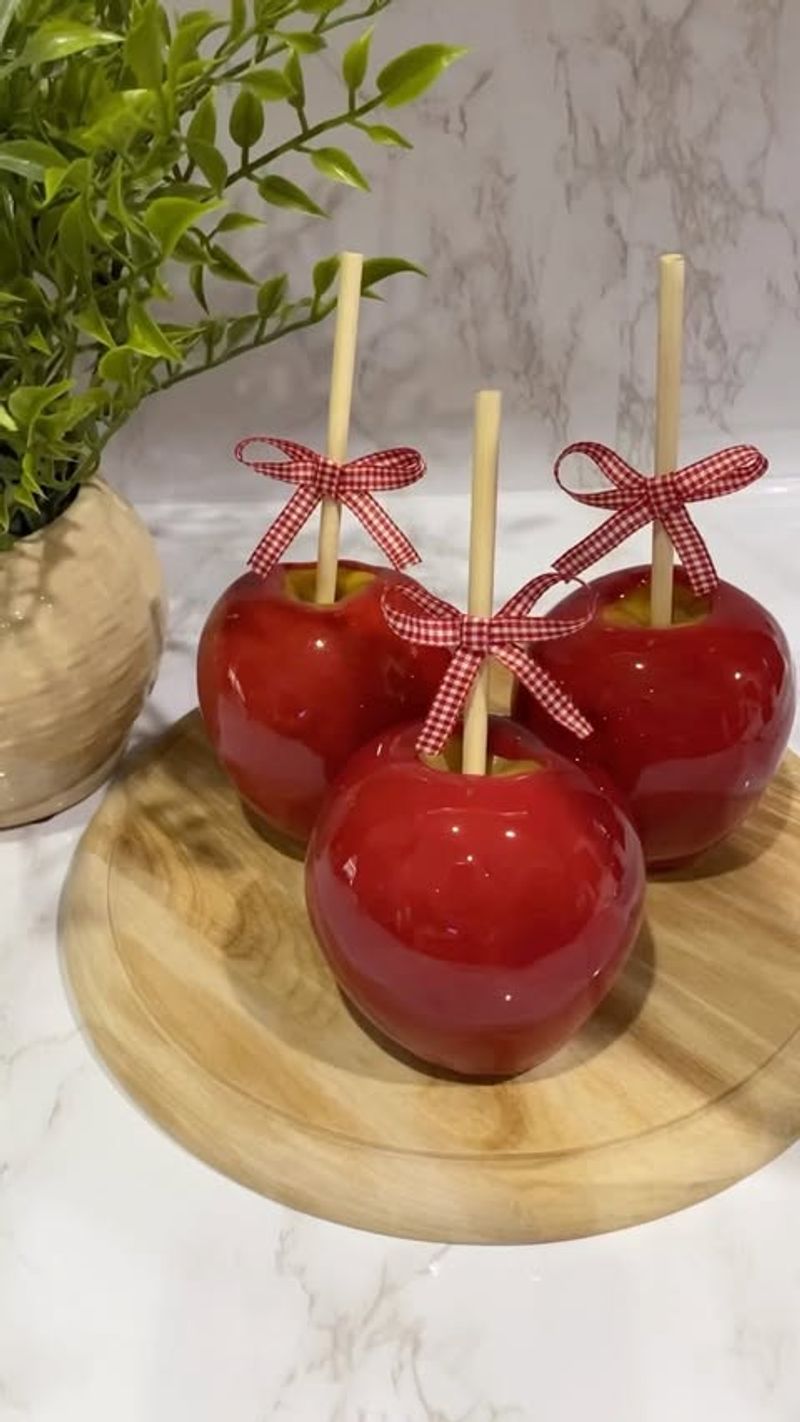 Red Candied Apples