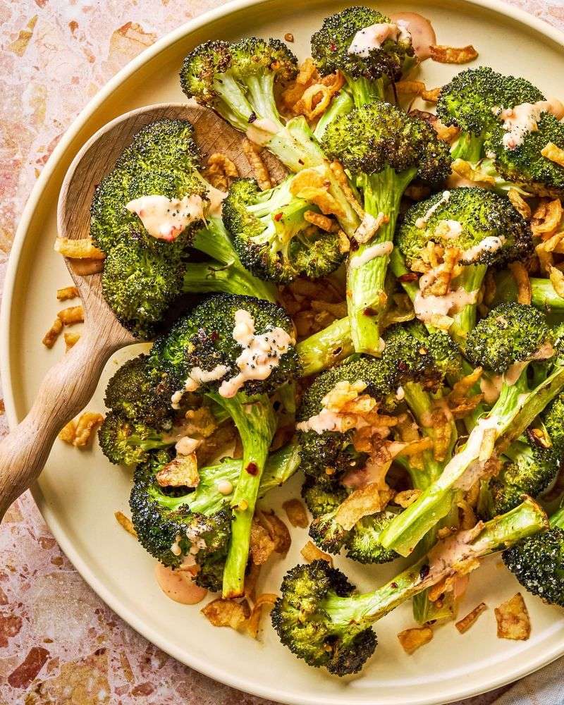Roasted Broccoli with Garlic