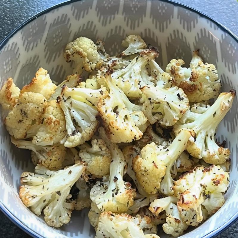 Roasted Garlic Cauliflower