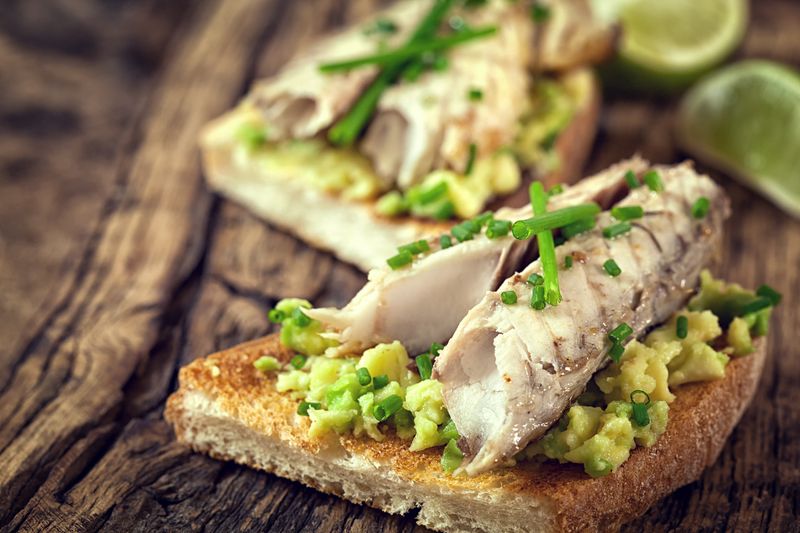 Sardine and Avocado Toast