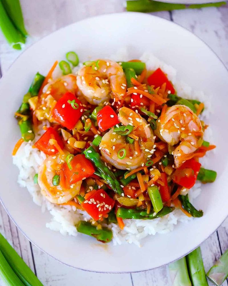 Shrimp Stir-Fry with Vegetables