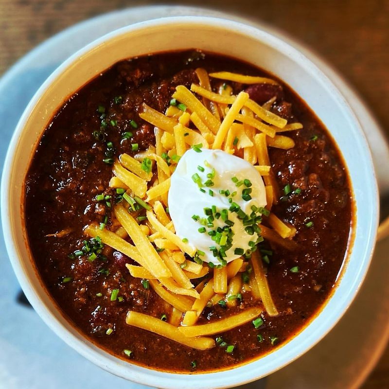 South Dakota: Bacon Bison Chili