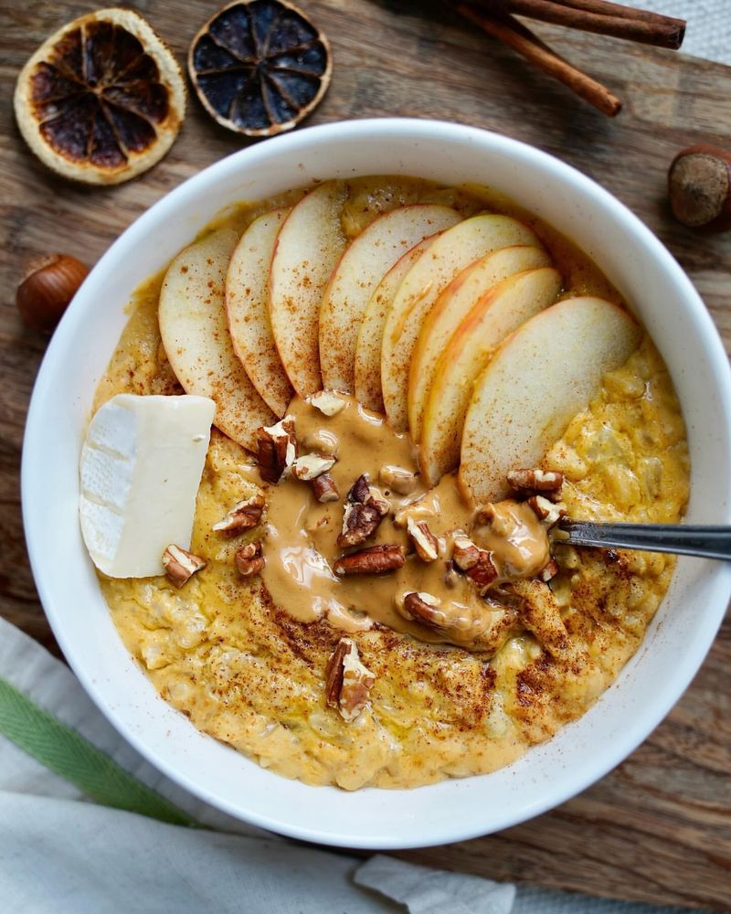 Spiced Apple and Walnut Bowl