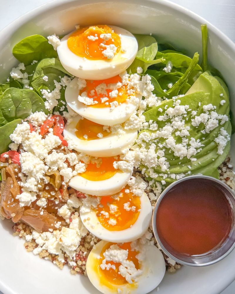 Spicy Avocado and Egg Bowl