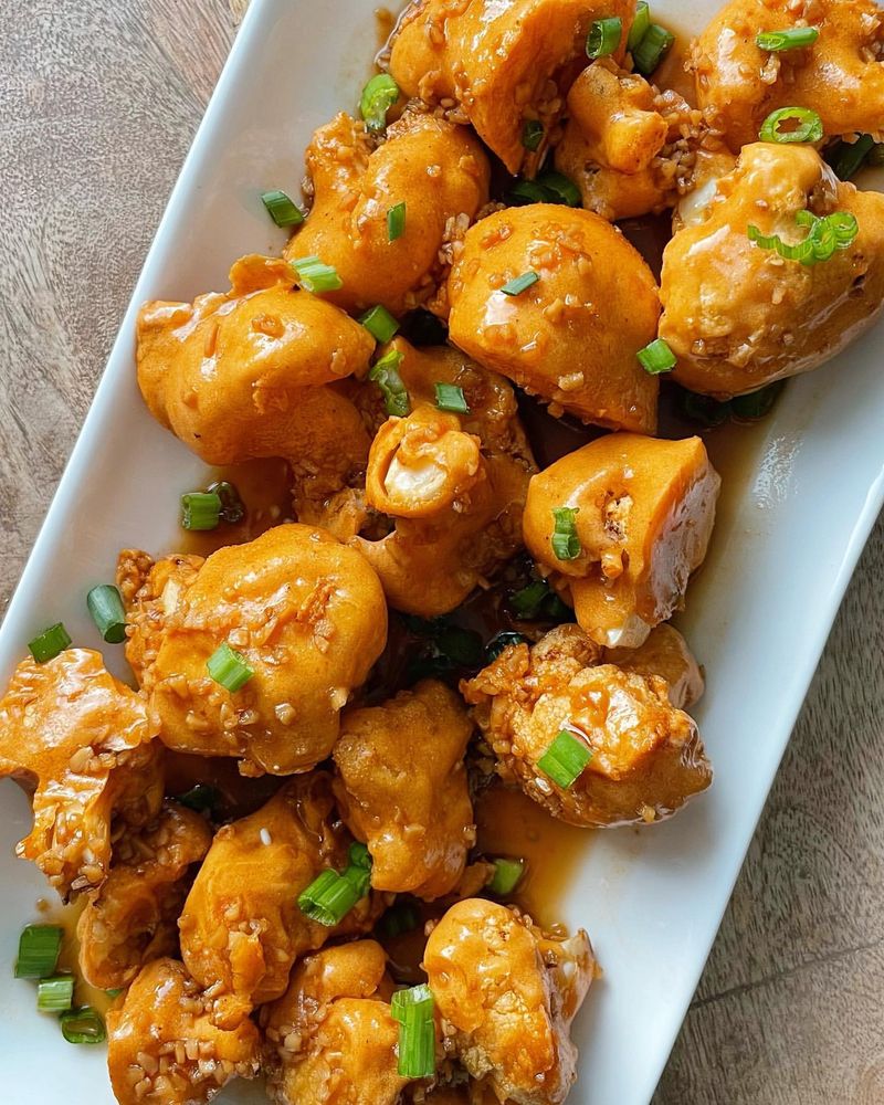 Spicy Cauliflower Bites