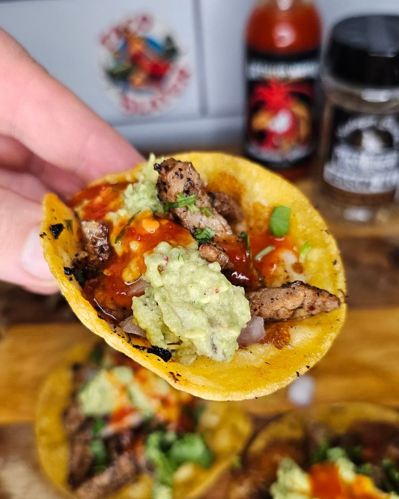 Spicy Korean Beef Tacos