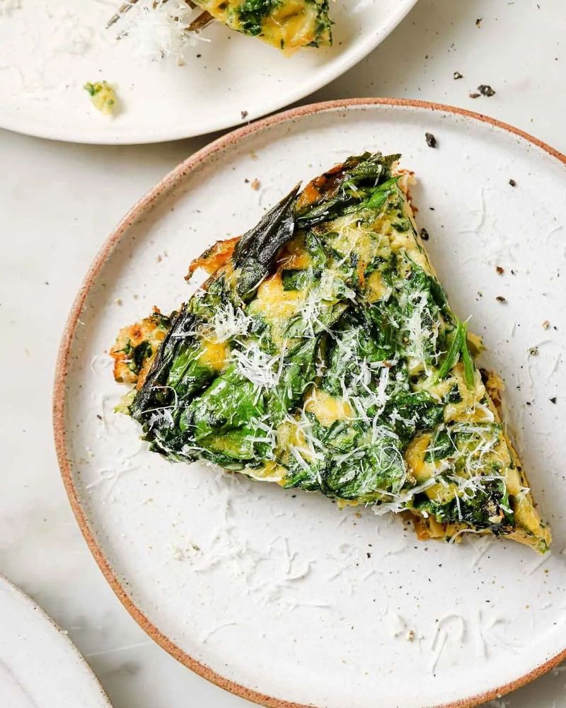 Spinach and Cheese Frittata