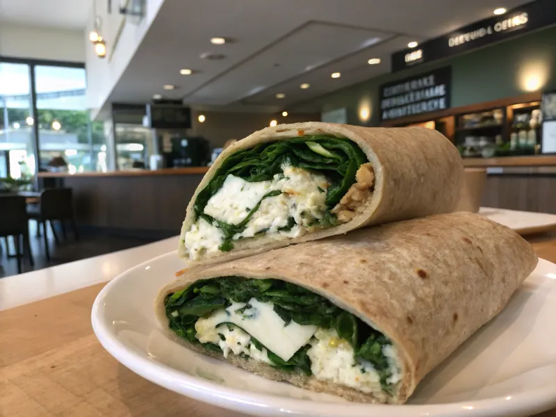 Starbucks Spinach & Feta Wrap