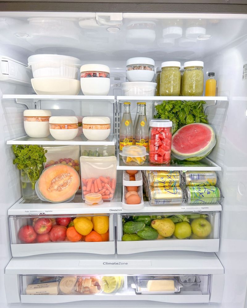 Storing in the Fridge