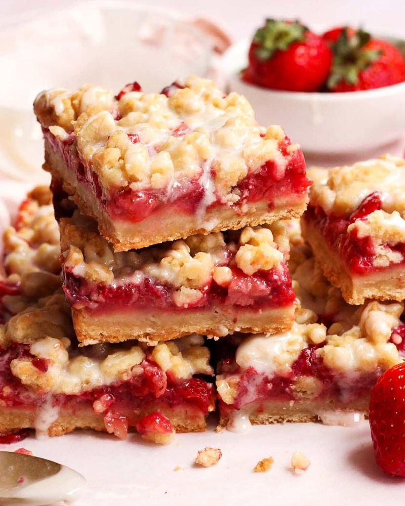 Strawberry Shortcake Bars