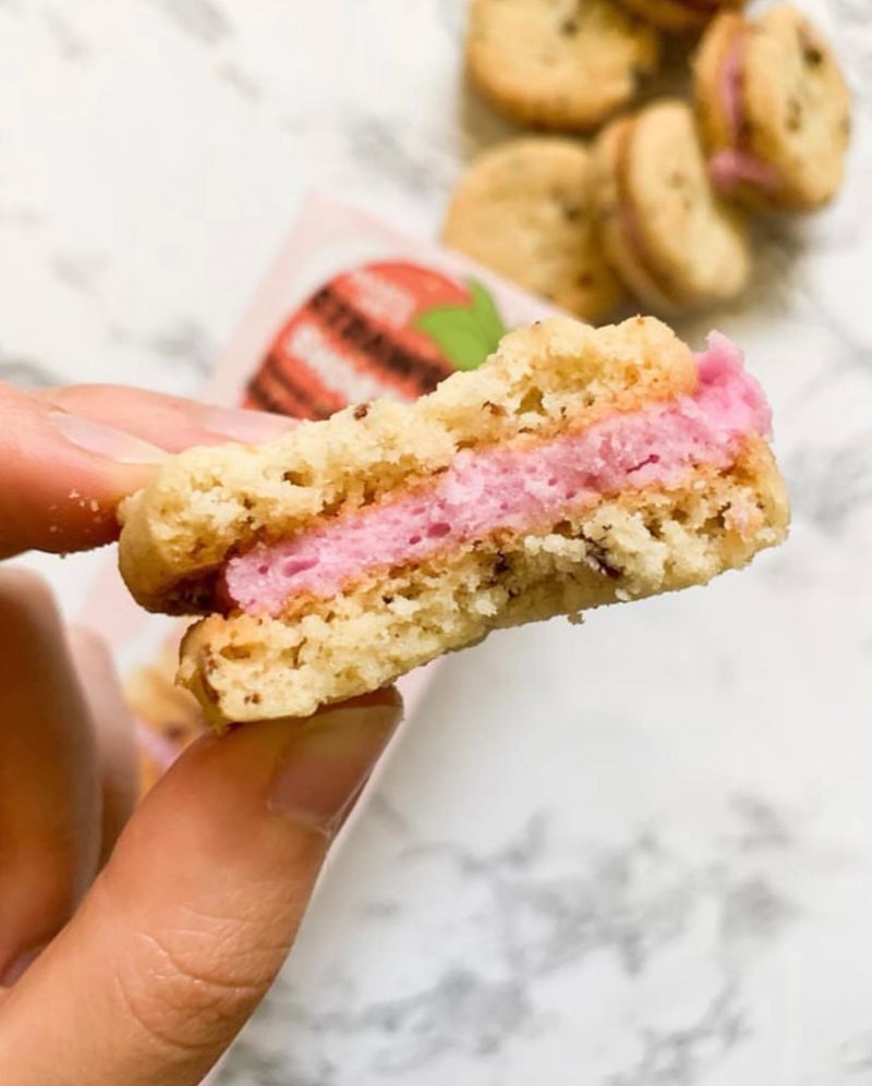 Strawberry Shortcake Sandwiches