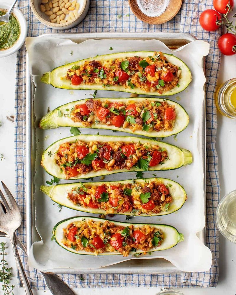 Stuffed Zucchini