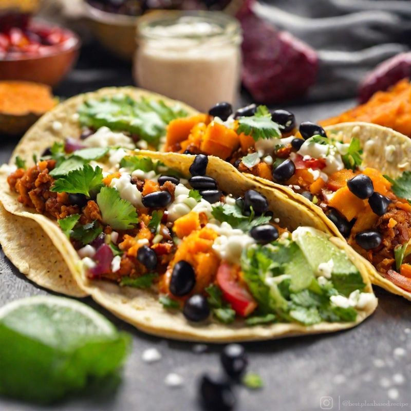 Sweet Potato and Black Bean Tacos
