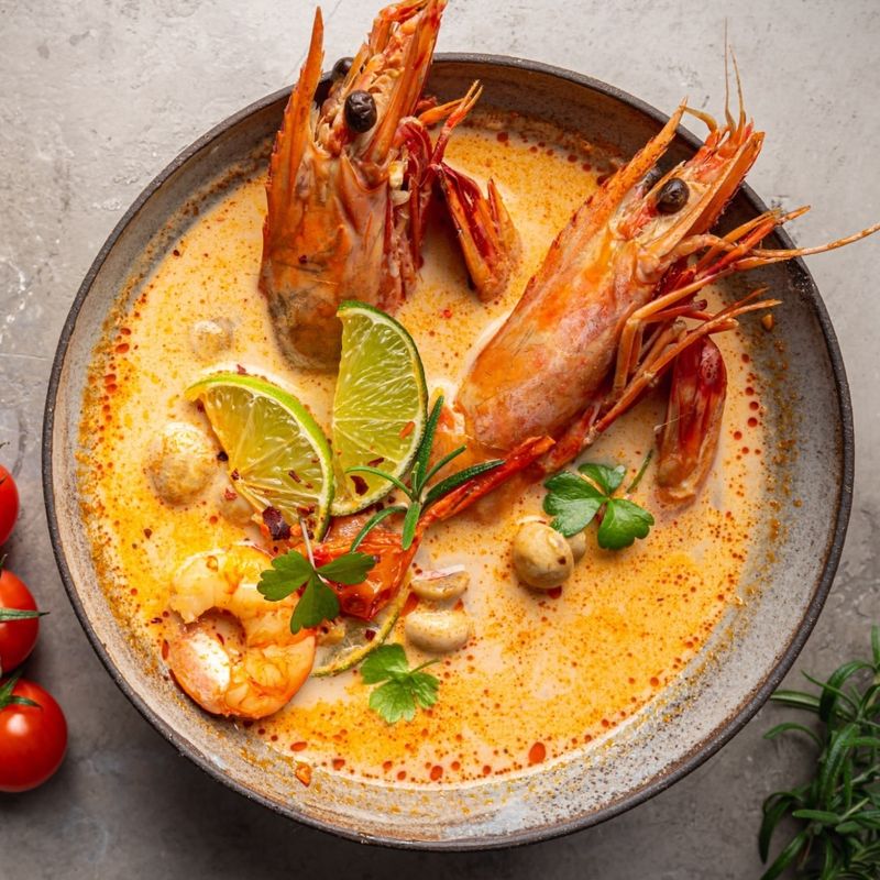 Tangy Tom Yum Soup
