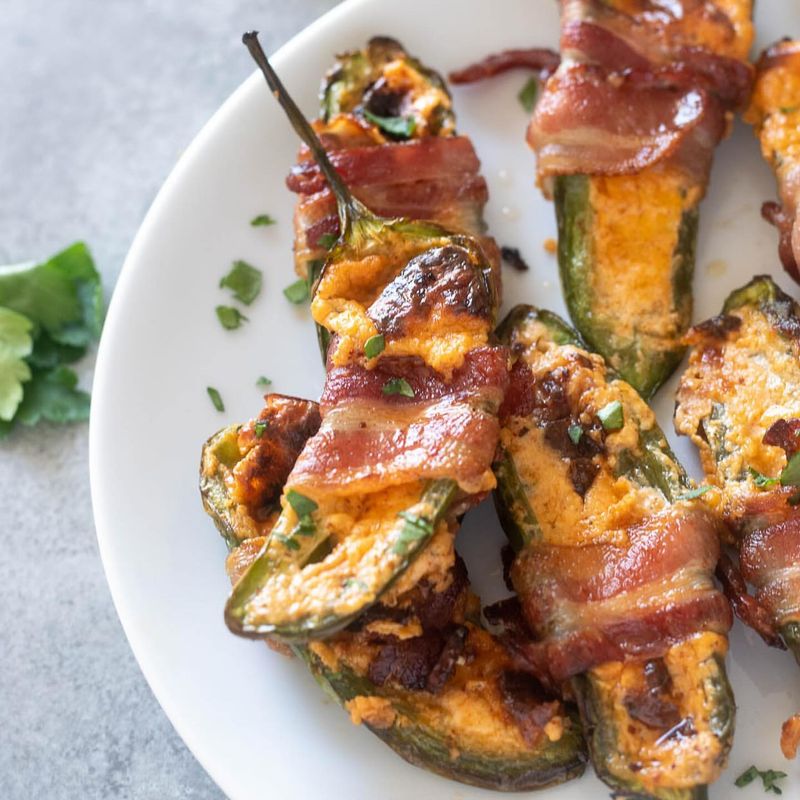 Texas: Bacon-Wrapped Jalapeño Poppers
