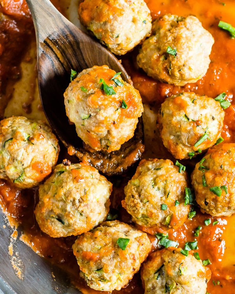 Turkey and Zucchini Meatballs
