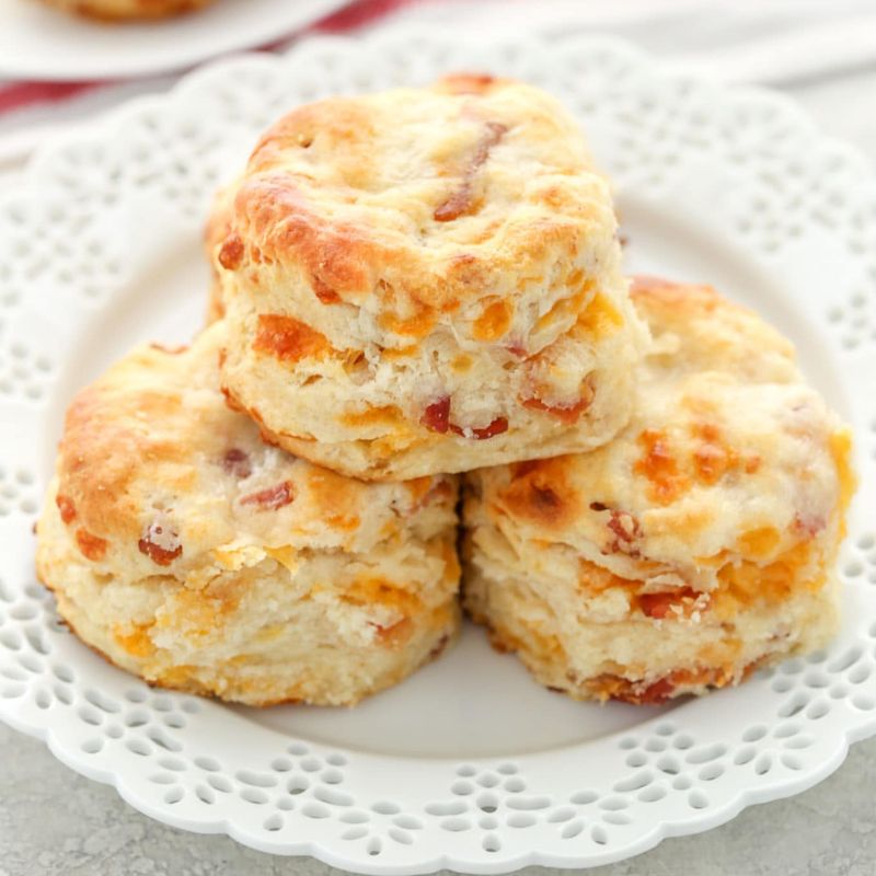 Virginia: Bacon Cheddar Biscuits
