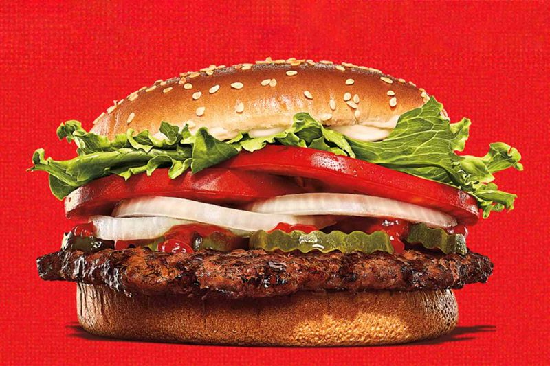 Whopper's Price Evolution