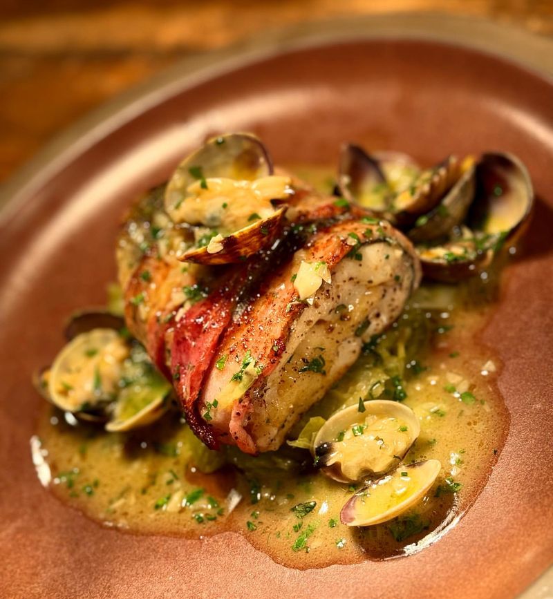 Wyoming: Bacon-Wrapped Trout
