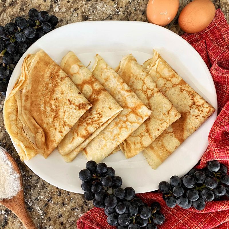 Rice Flour Crepes