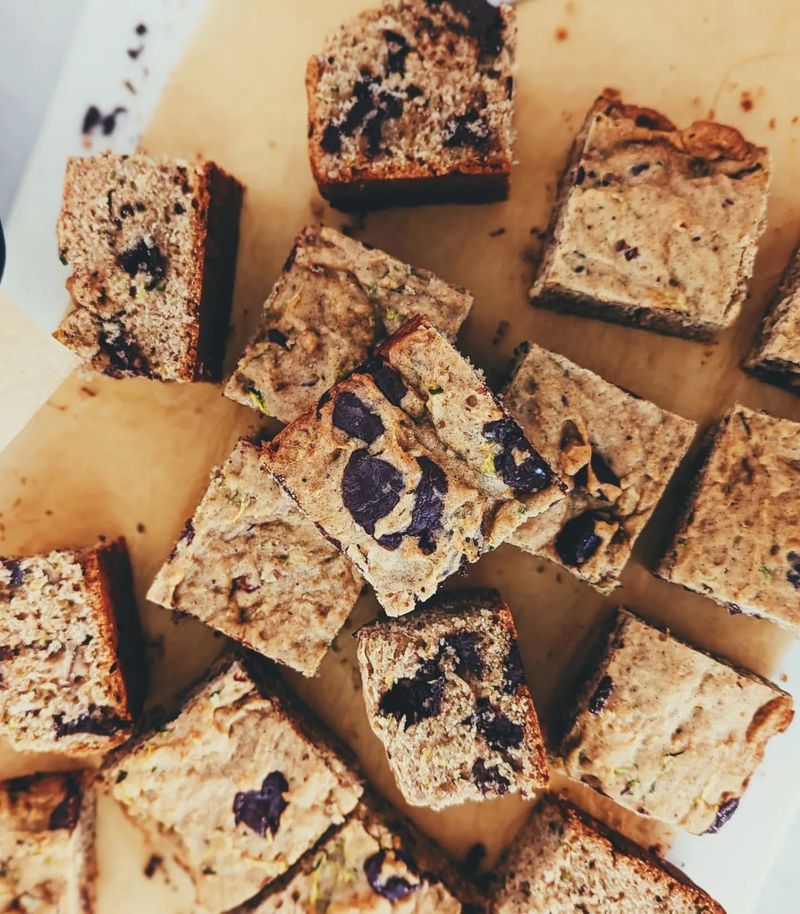 Zucchini Chocolate Chip Bars