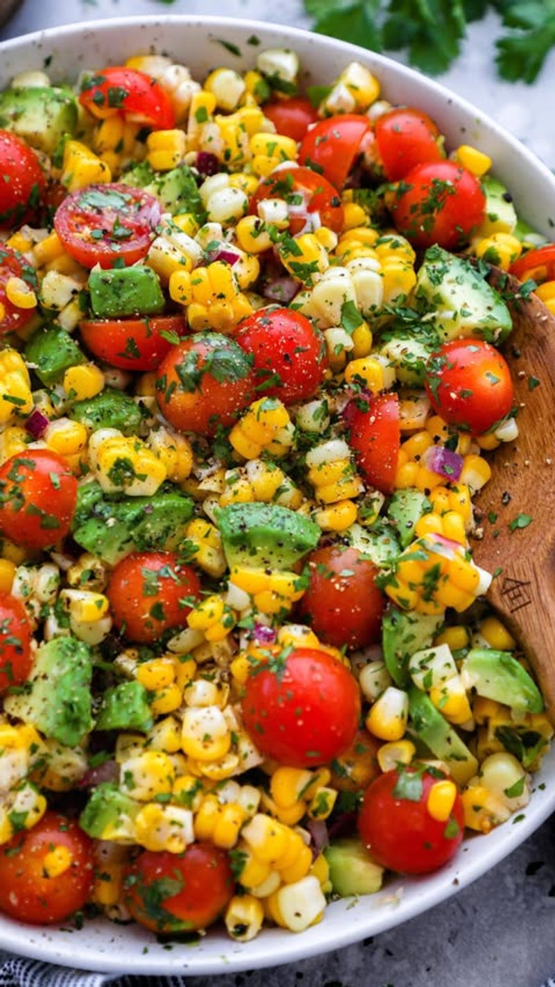 Corn and Avocado Salad
