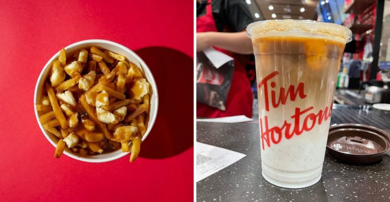Canadian Fast Food Menu Items